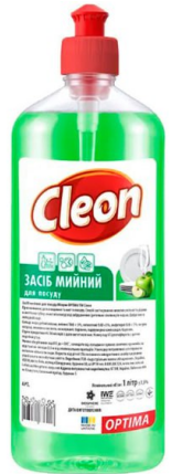 CLEON Засіб для миття посуду Яблуко 1 л